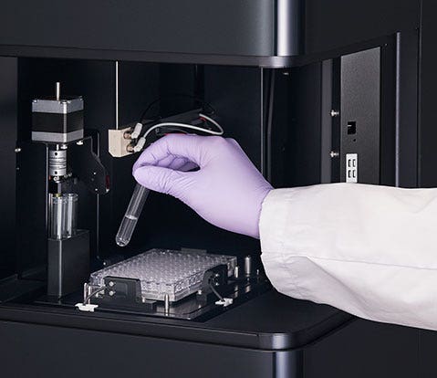 ID7000 AutoSampler extra tube station for automated workflows