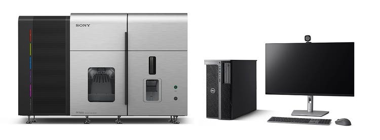 FP7000 spectral cell sorter and peripherals
