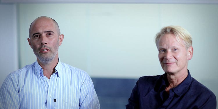 Photo of Bram van Cranenbroek and Hans J.P.M. Koenen, PhD