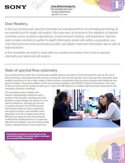 Accelerating discovery. Sharing experiences. Volume 2 No. 1 newsletter cover