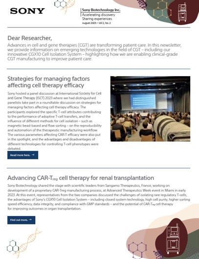 Accelerating discovery. Sharing experiences. Volume 2 No. 2 newsletter cover