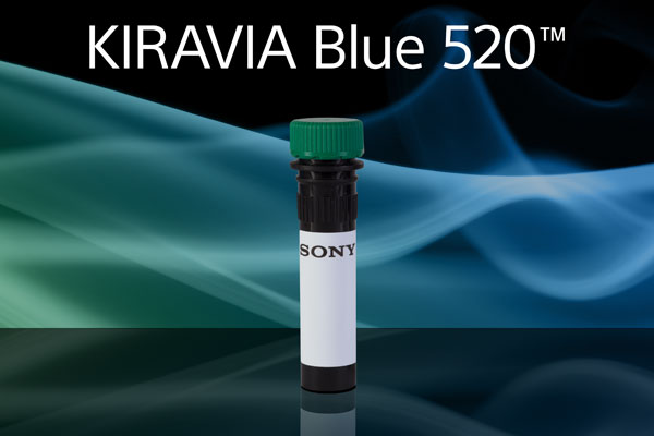 Stylized image of KIRAVIA Blue 520 text