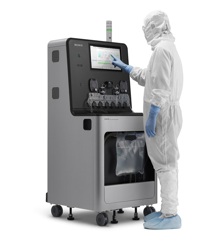 Sony CGX10 Cell Isolation System
 with operator